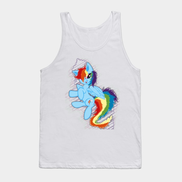 Rainbow Loyalty Tank Top by Yooyfull